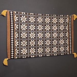 World Market area rug (New)